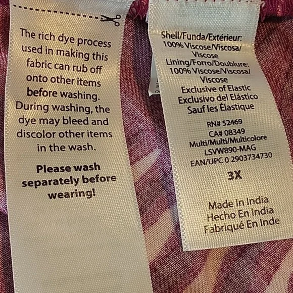 Sofia Vergara Bustier Floral Peasant Top 3X - Picture 11 of 12